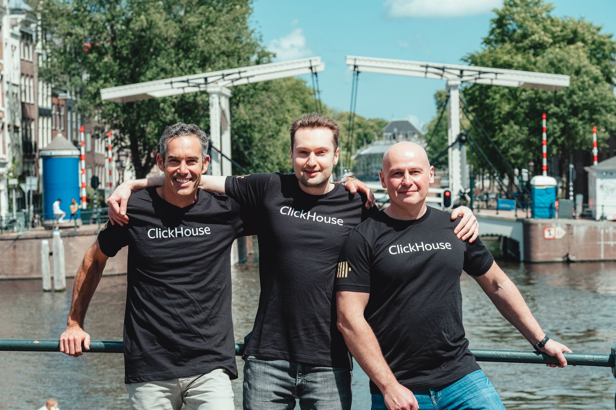 ClickHouse co-founders group portrait