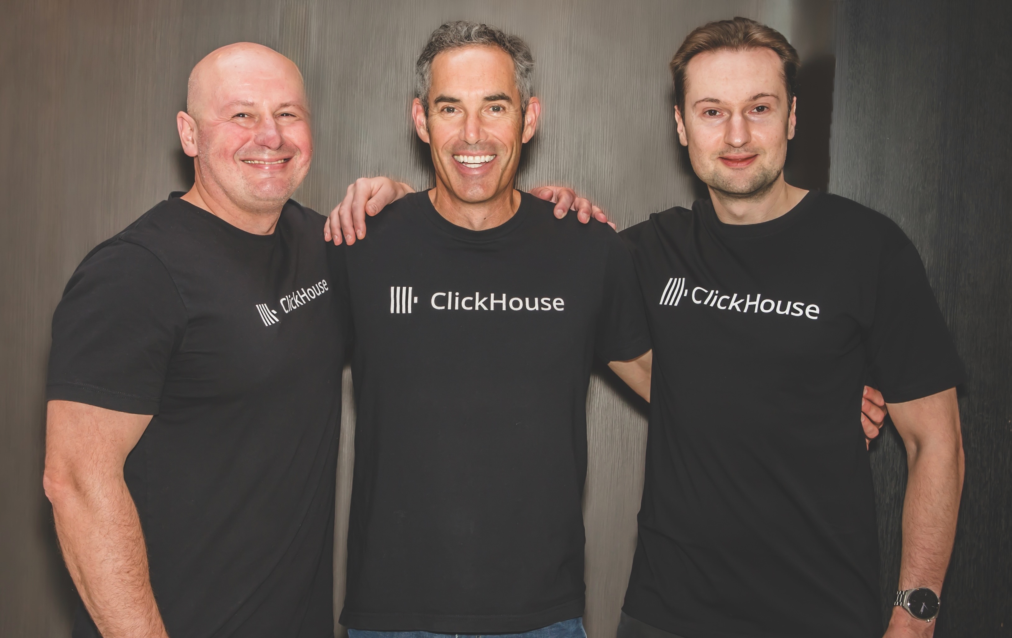 ClickHouse founding team at the Amsterdam office, October 2025